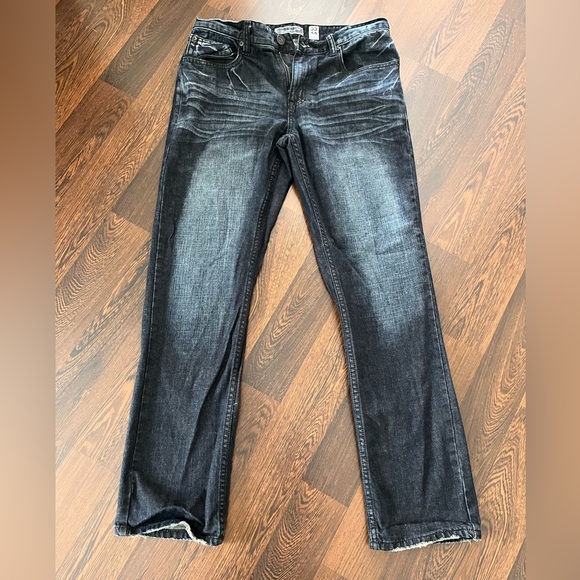 Men INC Dark wash jean Size 33x32 (Cart F-126) - Picture 1 of 6
